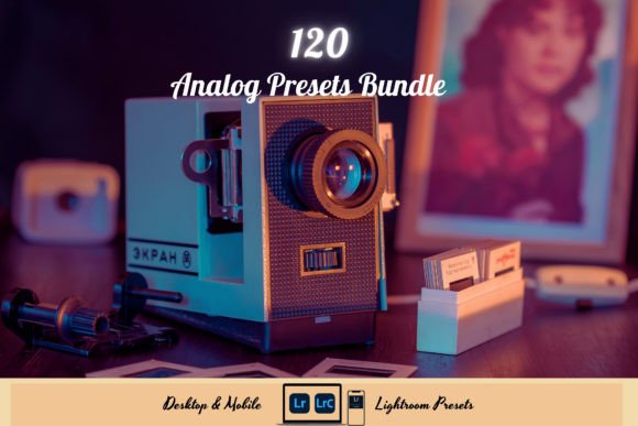 Download 120 ANALOG Lightroom Grain Preset Bundle - Preset bundle Collection